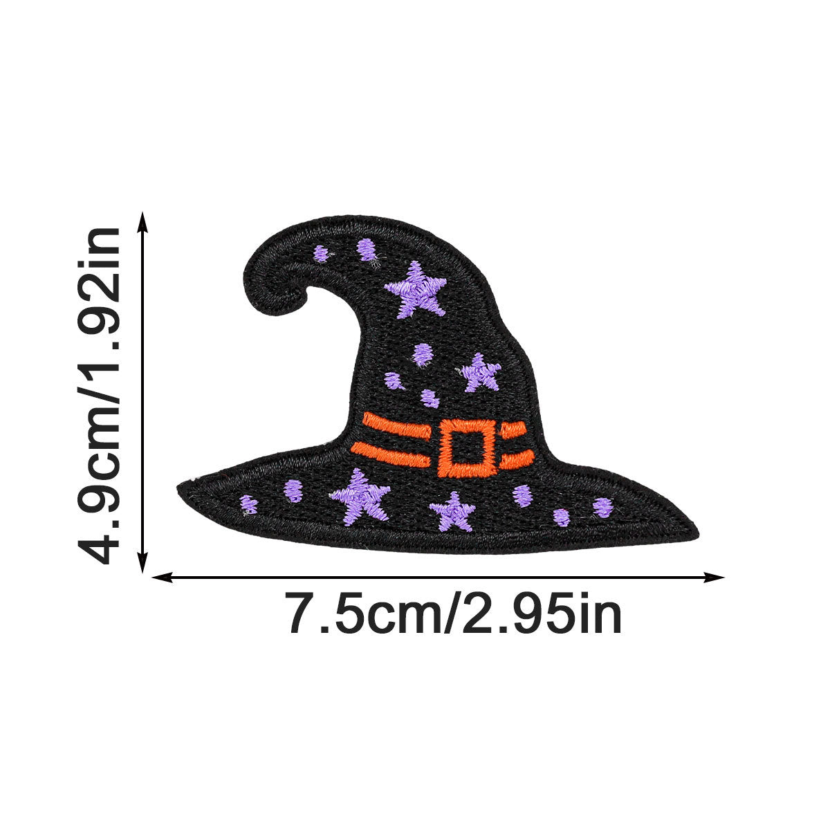 Wholesale  2pcs/pack Embroidered Fabric Hot Melt Adhesive Patches